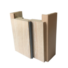 GO-F1 Door jamb wood frame wooden door with frame set filled with wood